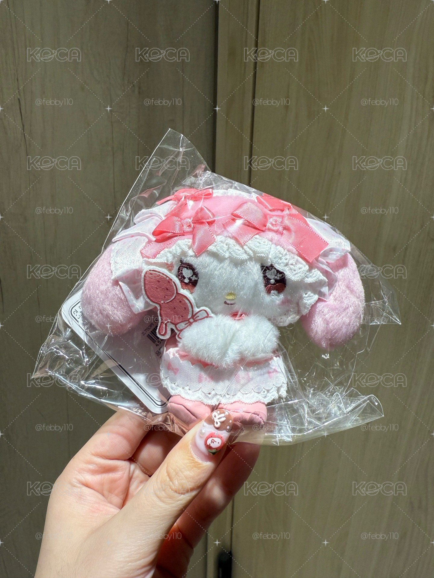 𓊆ྀི美樂蒂DOLLYMIX PETIT睜眼吊飾娃𓊇ྀི