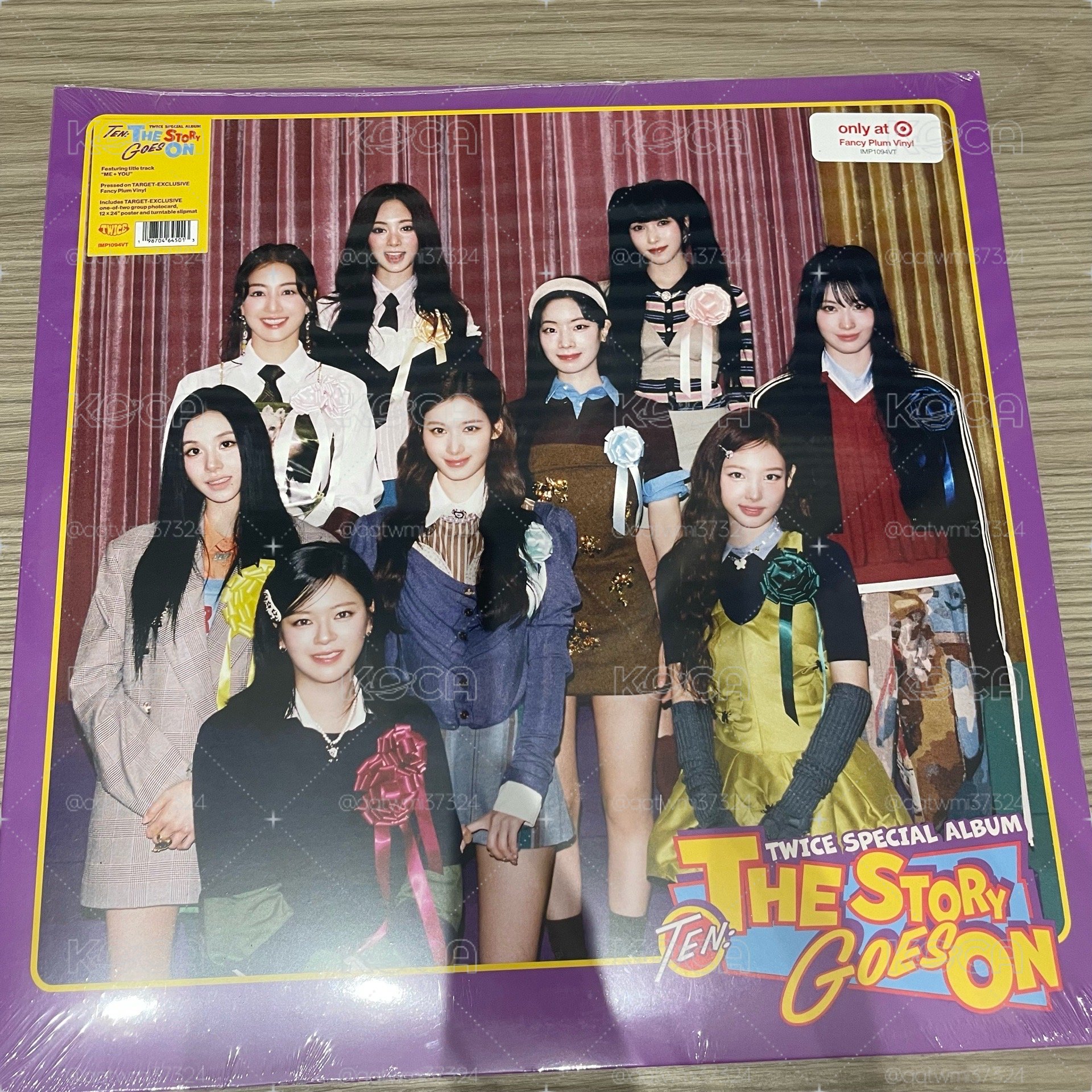 現貨 TWICE 全新未拆十週年黑膠 target通路