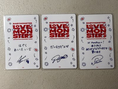 【現貨】Thanks Monstiez快閃隨機卡