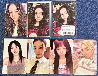 TWICE 彩瑛 小卡 合輯