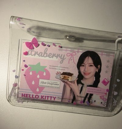 kittry 透明收納卡包 附鈴鐺