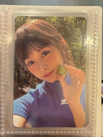 Twice 迷11、12 專輯卡 留言卡