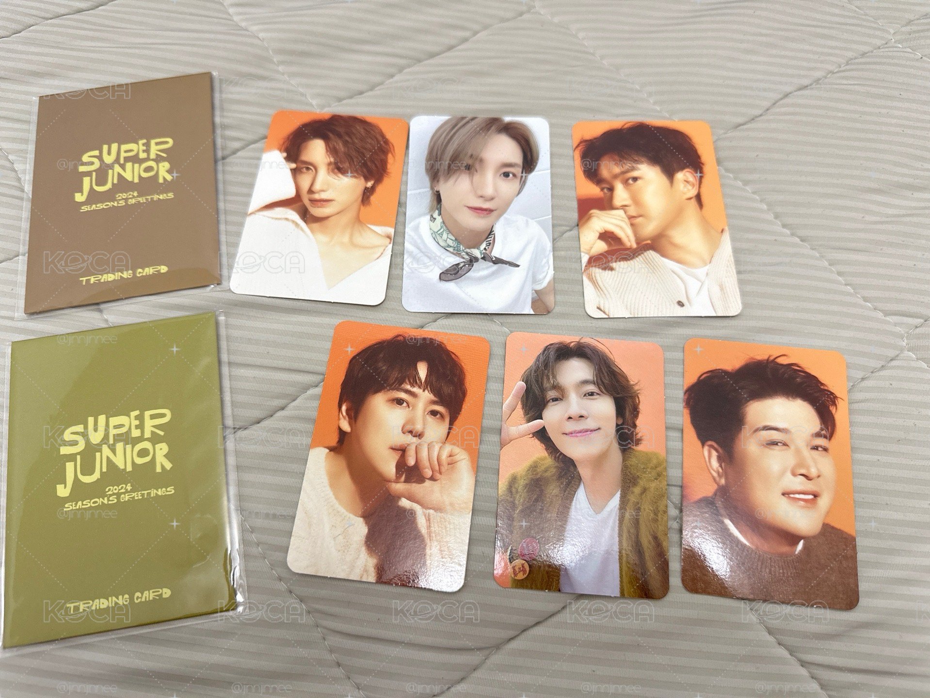 SJ 2024 season greetings 隨機卡包