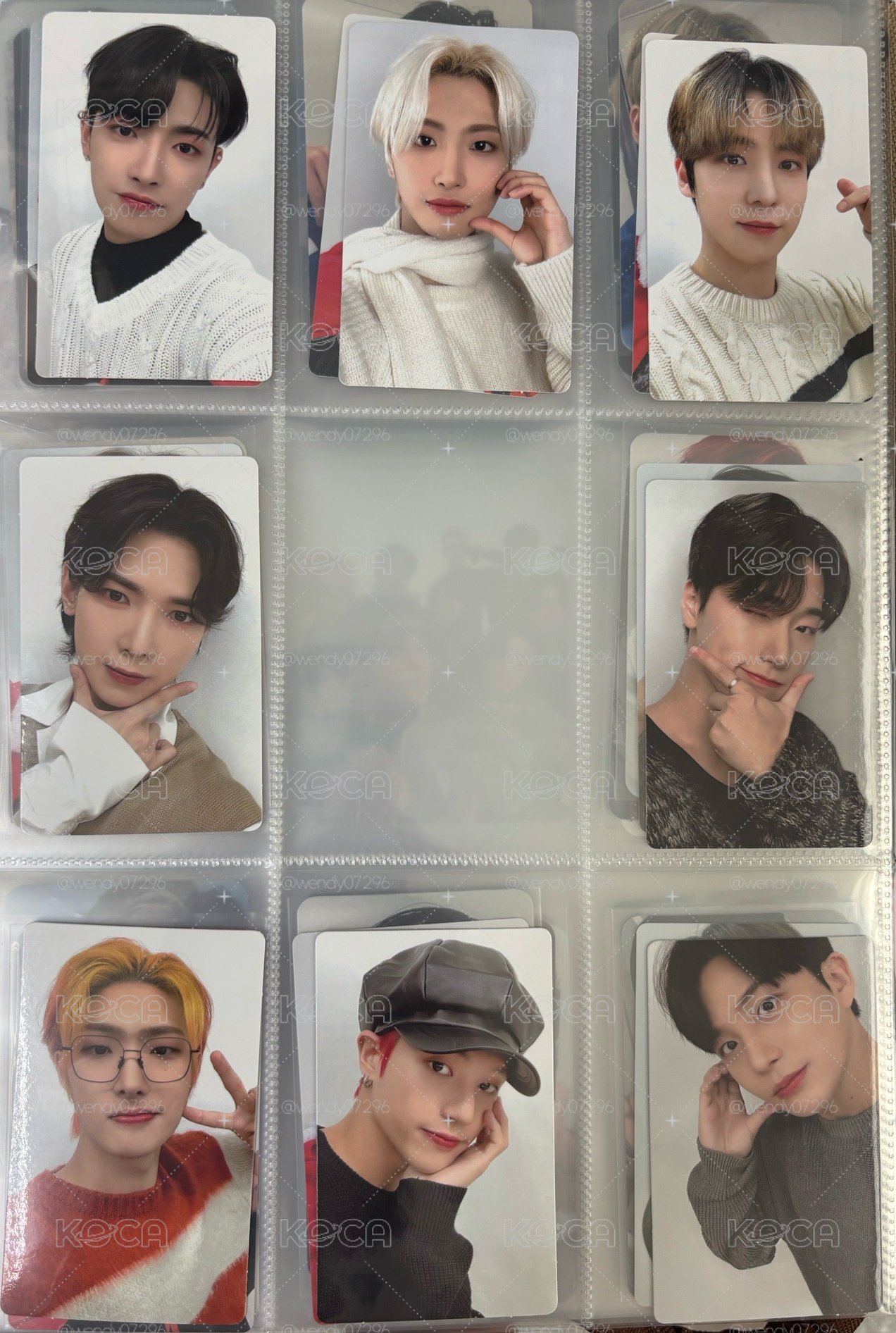 ATEEZ 情人節卡 Valenteez