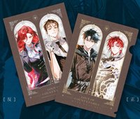 變成伯爵家的混混 台版小說 資料夾 A5銀箔資料夾