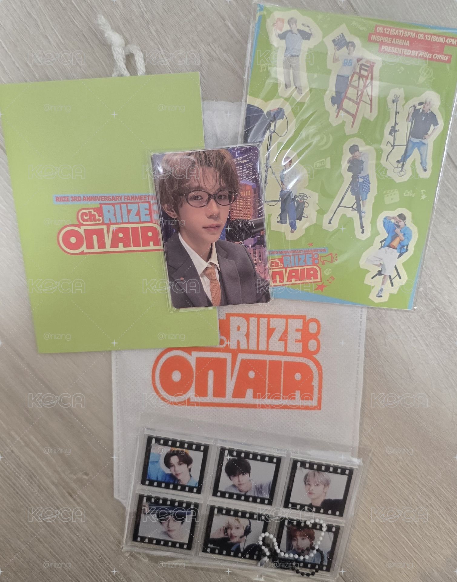 Riize on air 三周年入場禮