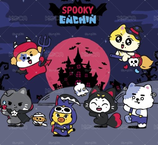 ENHYPEN 萬聖節 SPOOKY ENCHIN