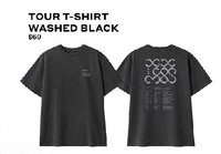 演唱會周邊 水洗黑 T恤 TOUR T-shirt 