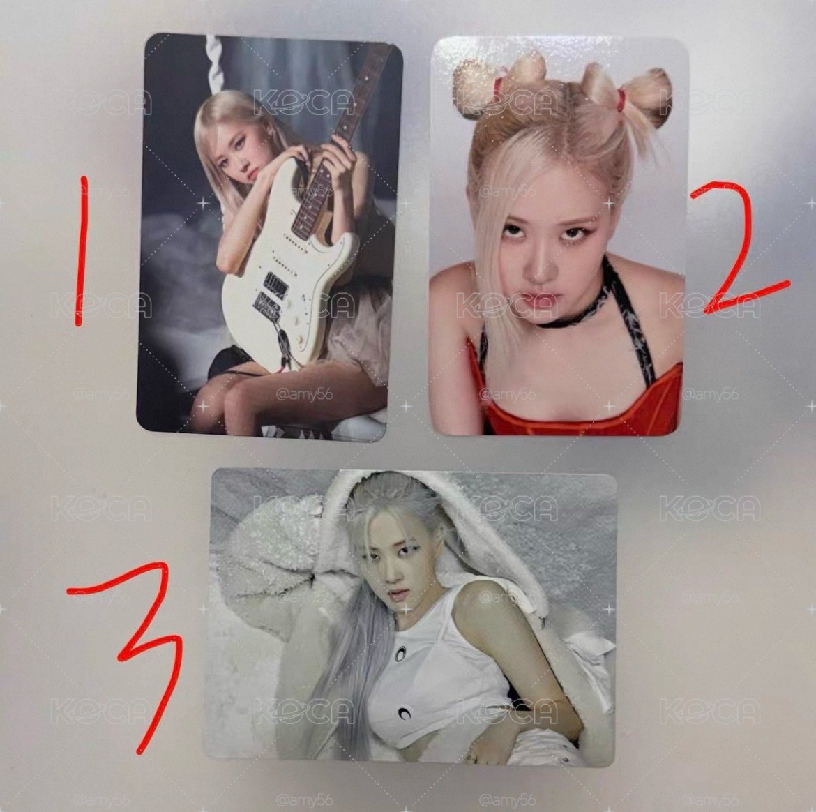 現貨 rose 小卡