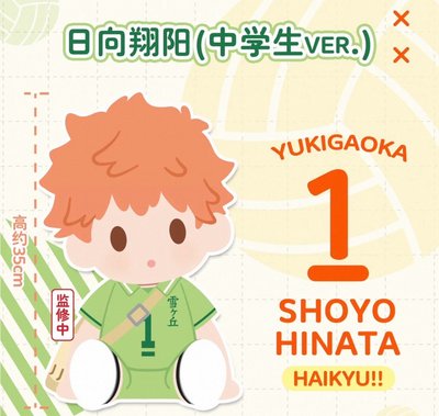 日向影山 毛絨玩偶