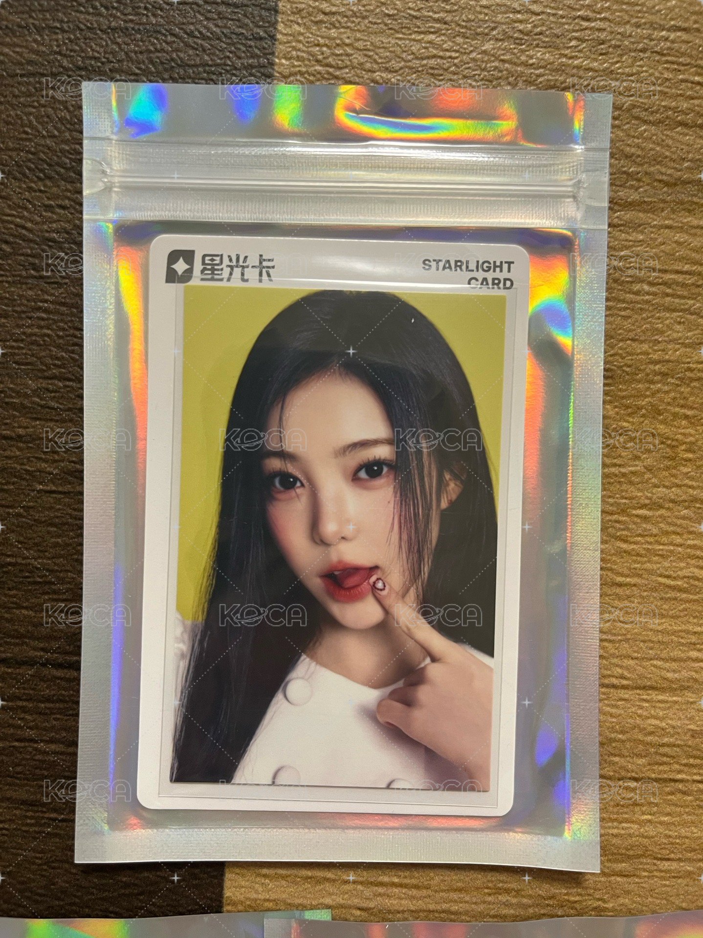 IAN 碎卡（黃底）