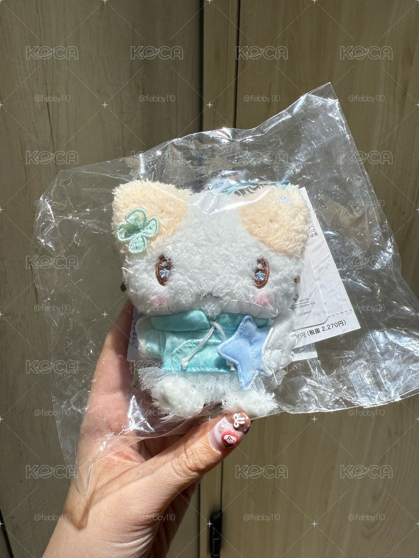 𓊆ྀི祈願系列棉花糖貓吊飾娃𓊇ྀི