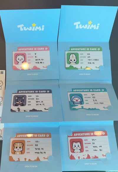 在韓現貨 TWIMI 快閃店滿額卡 10月初寄出