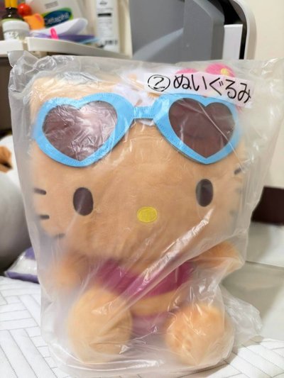 三麗鷗曬黑一番賞Kitty娃娃