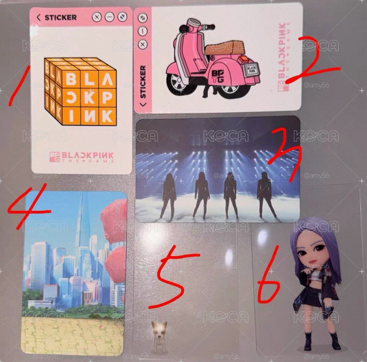 現貨 blackpink bptg the game 遊戲卡