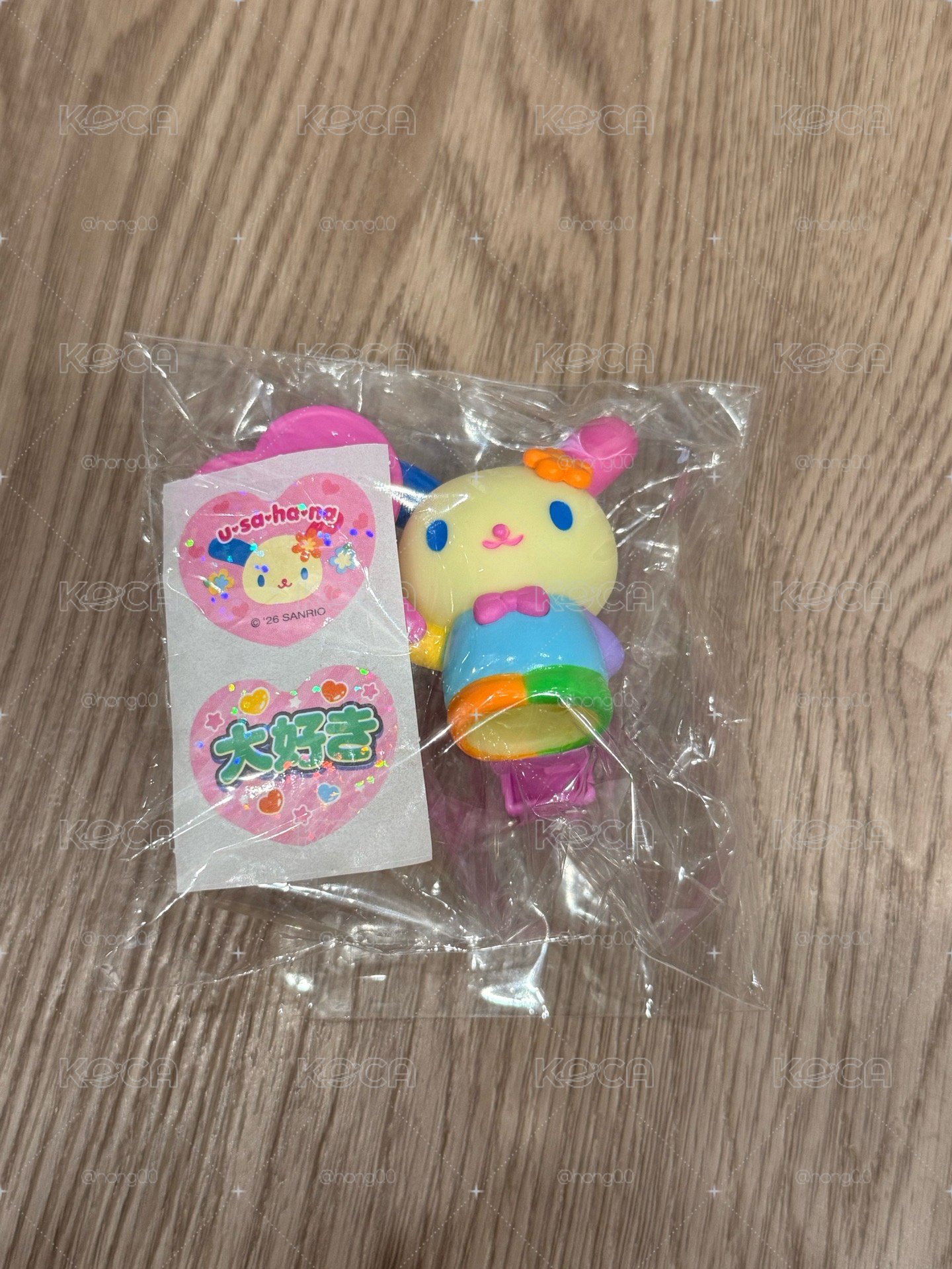 花小兔應援公仔