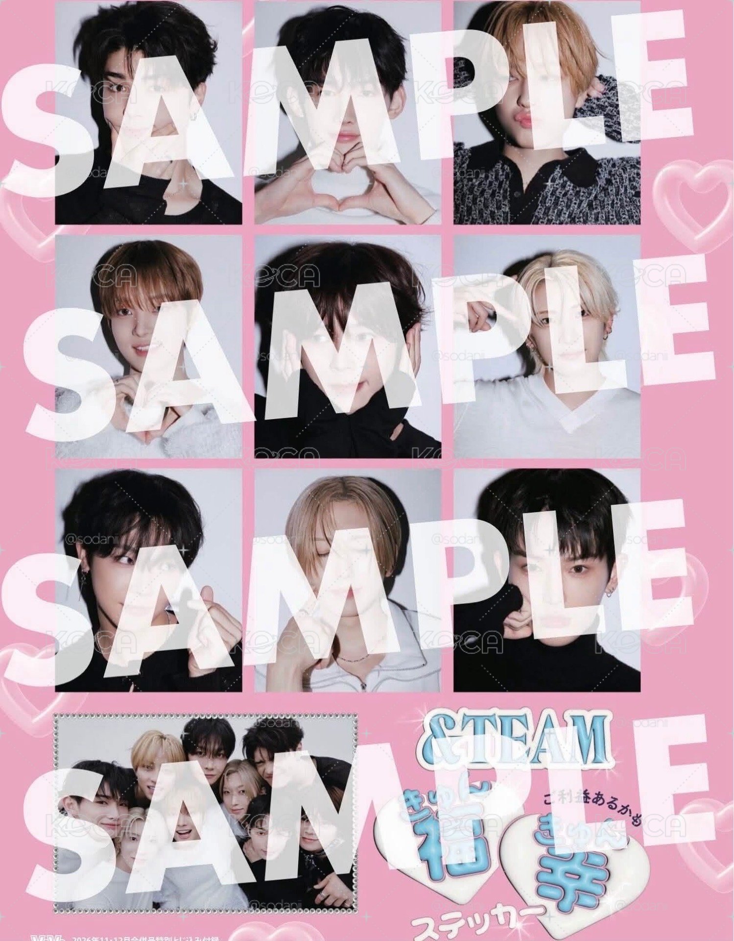 VIVI 2026 11/12月號 &TEAM封面