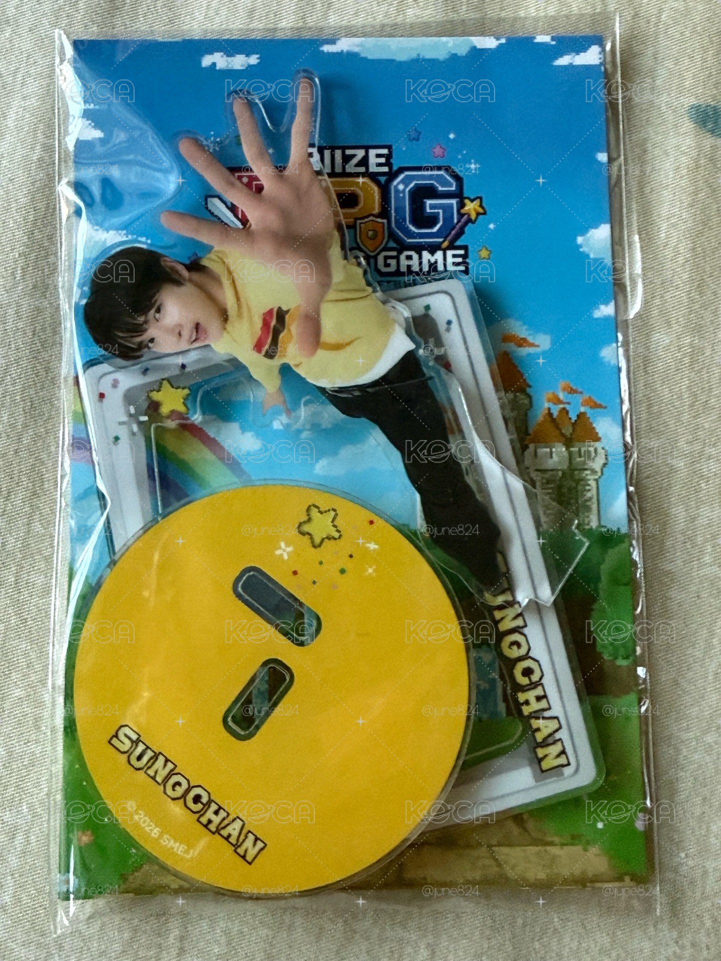 RIIZE 日本FM立牌 成燦  非全新