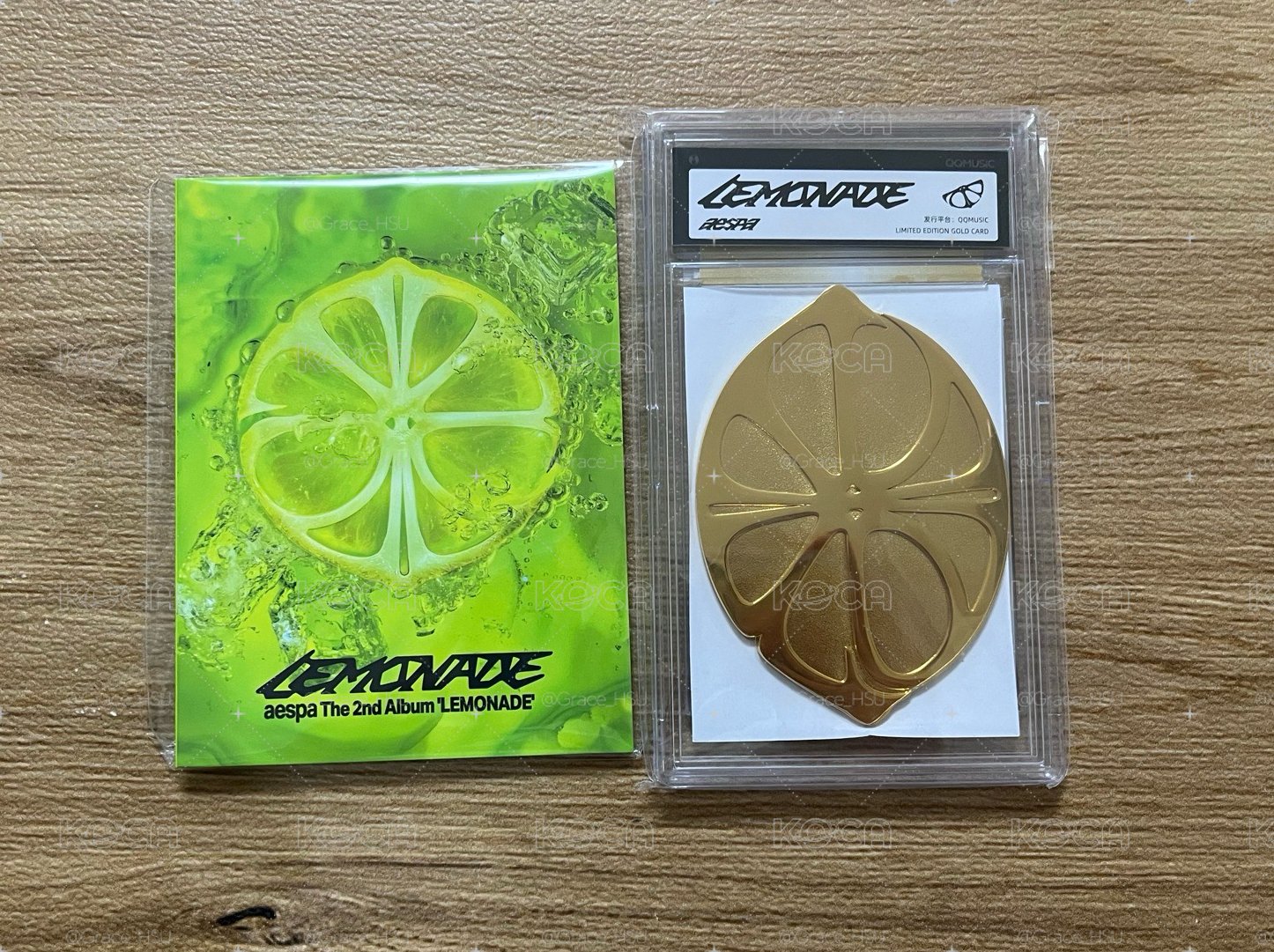 LEMONADE QQ音樂 限量金版卡 +冬禮盒組