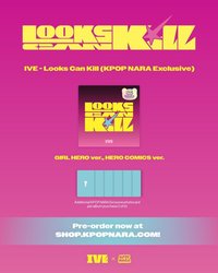 Looks Can Kill Kpop nara特典卡