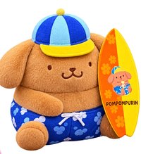 大娃 三麗鷗曬黑系列衝浪布丁狗