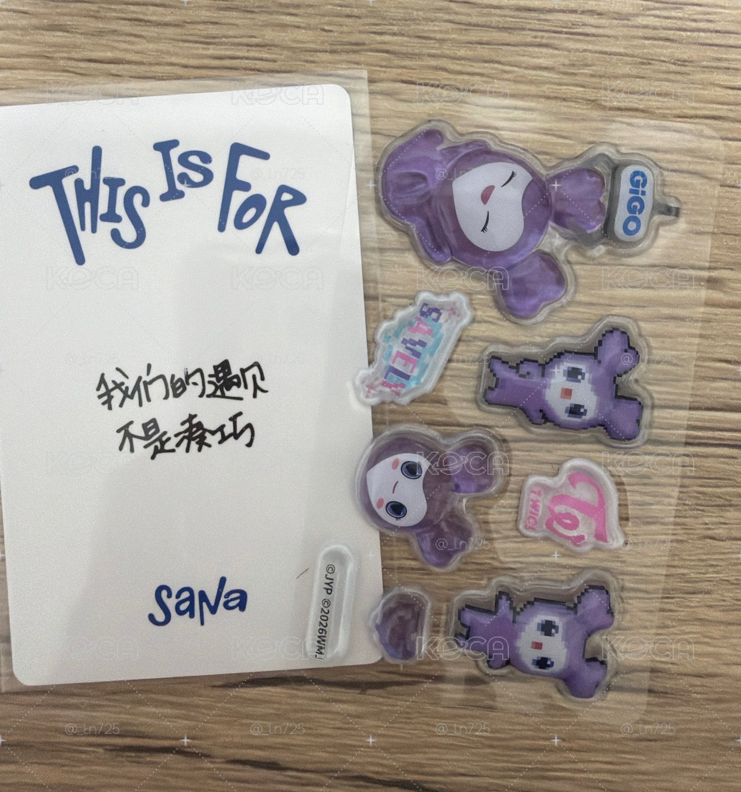 Sana中背 贈gigo貼紙💜