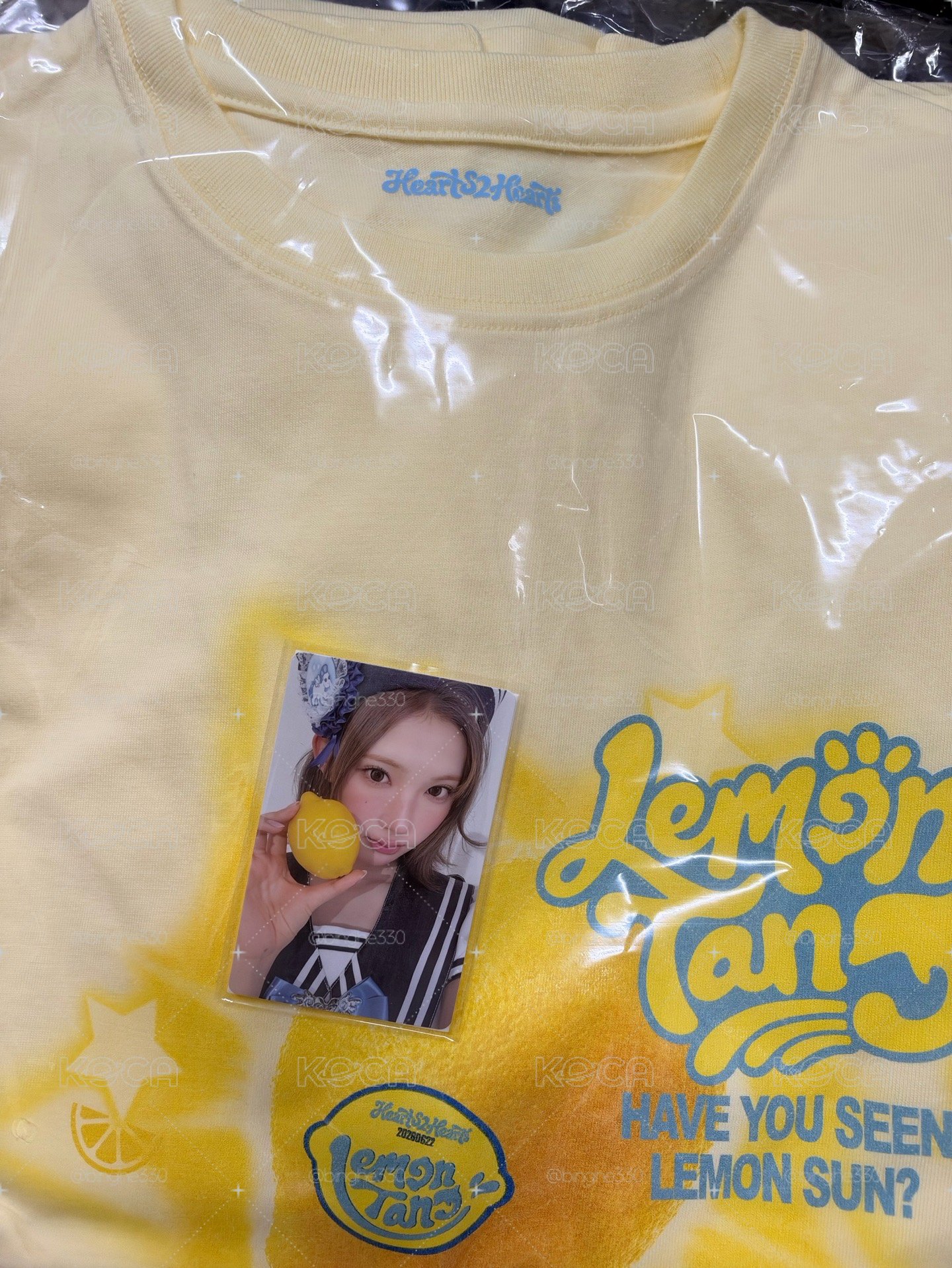 jiwoo👾黃t恤🍋（含小卡 