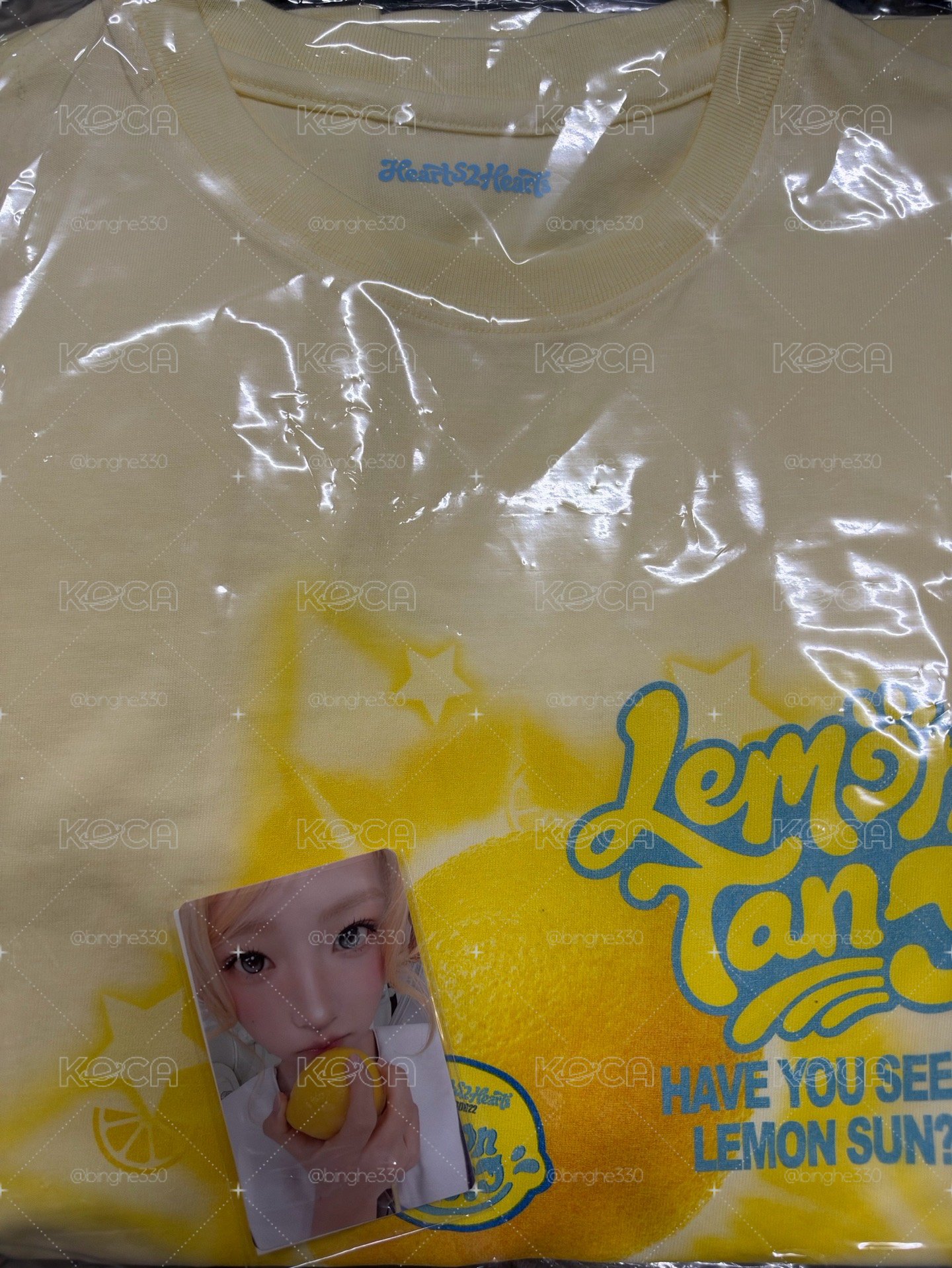 stella🧁黃t恤🍋（含小卡