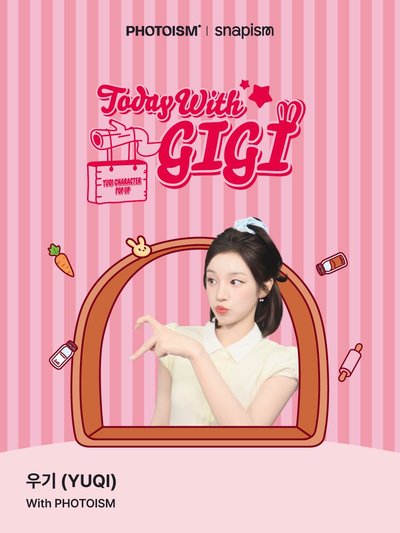 PHOTOISM X YUQI 人生四格空拍代印 📸