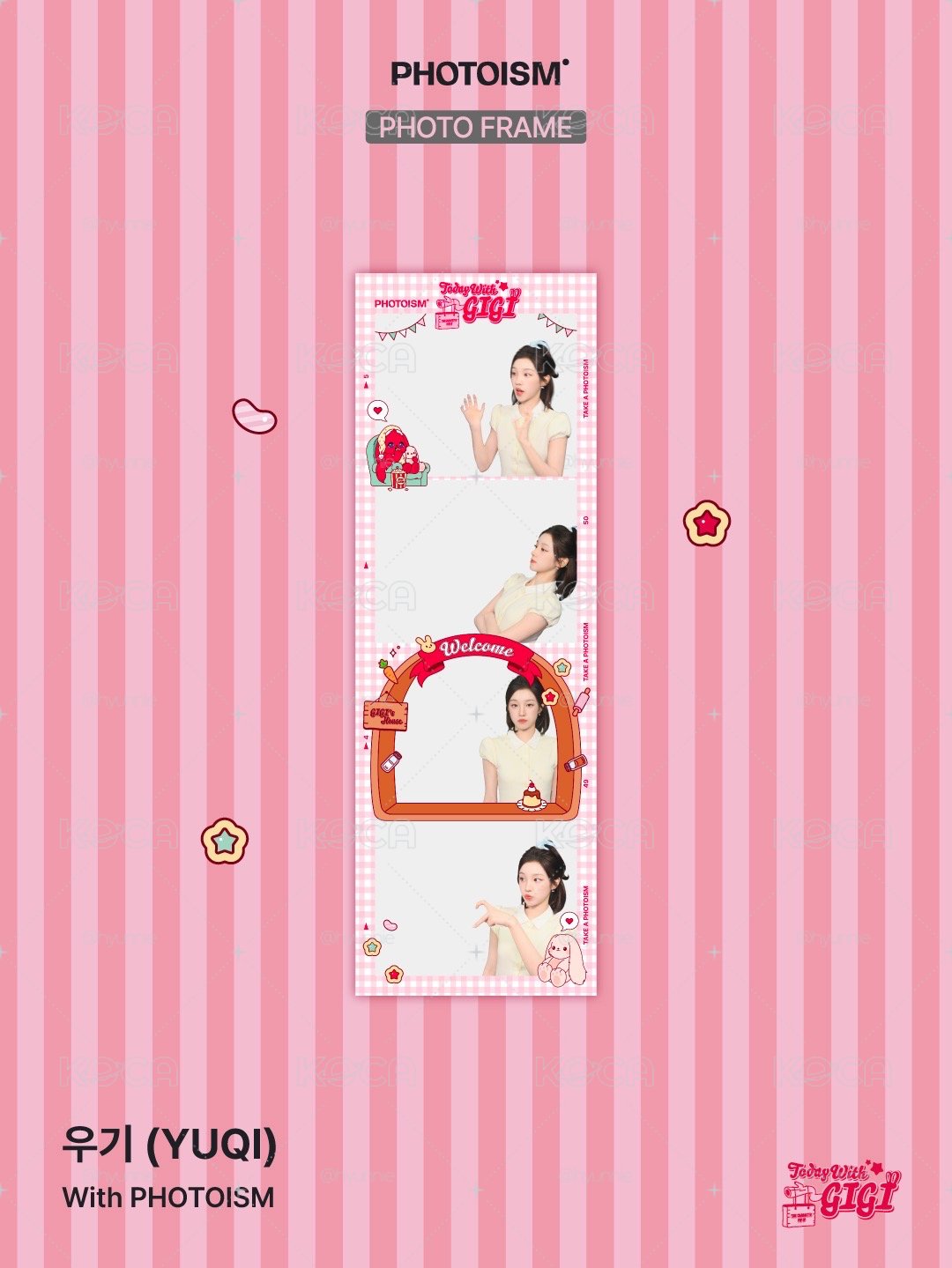 PHOTOISM X YUQI 人生四格空拍代印 📸