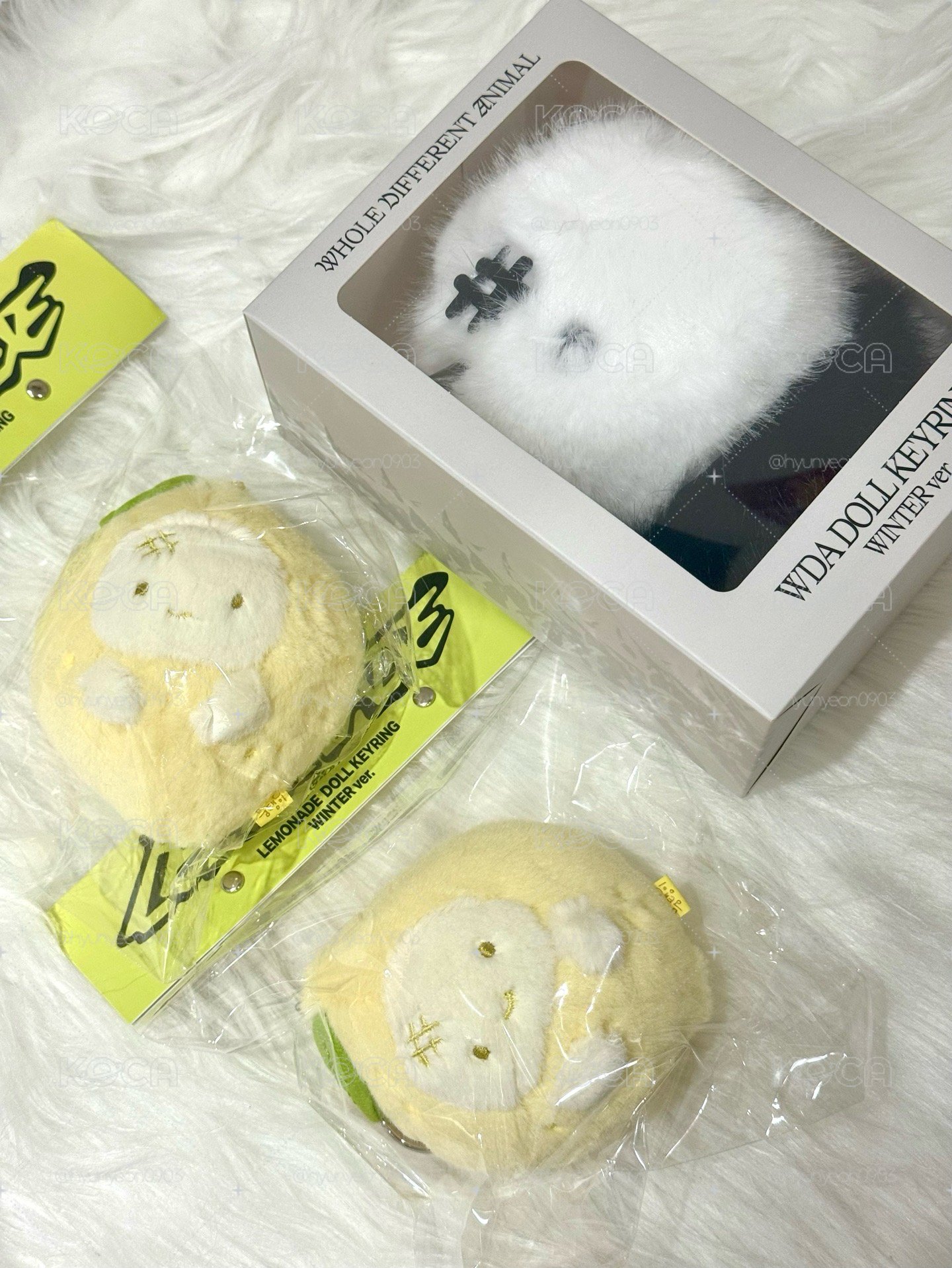 aespa Winter Lemonade 娃娃