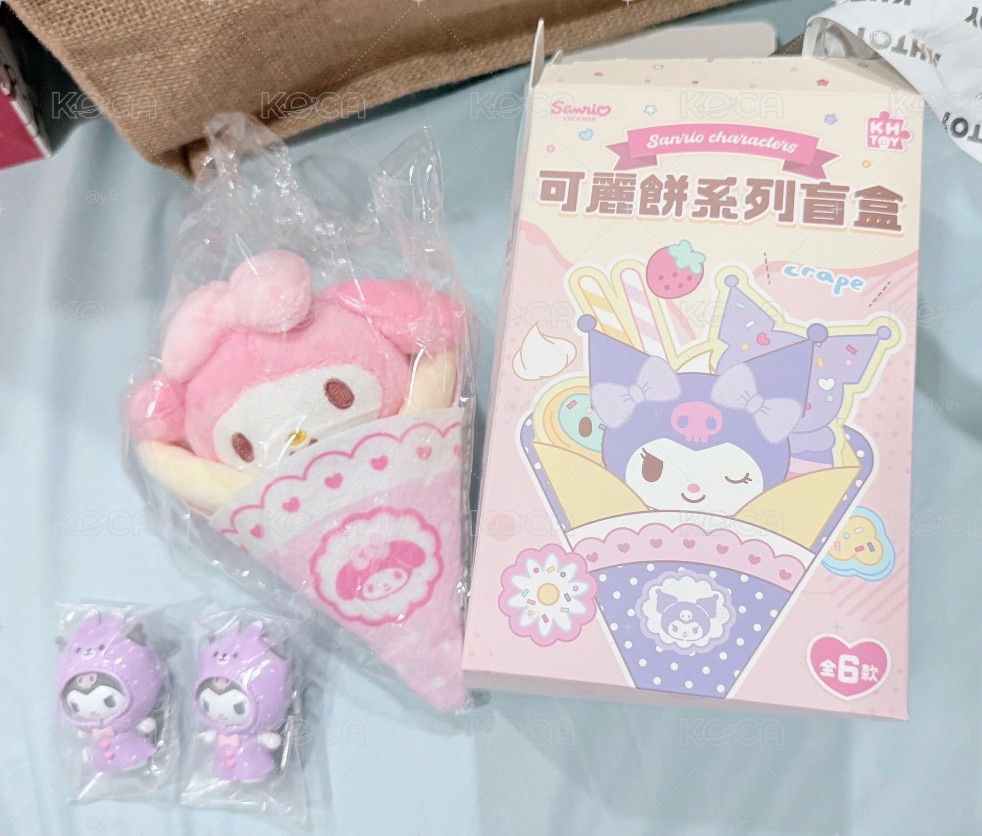 美樂蒂 可麗餅盲盒、雨衣 酷洛米