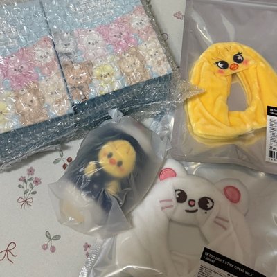 Stray Kids skz 首爾快閃店 周邊 手燈套 盲盒鑰匙圈 紫菜包飯 李龍馥 黃鉉辰 雪貂 啵阿里