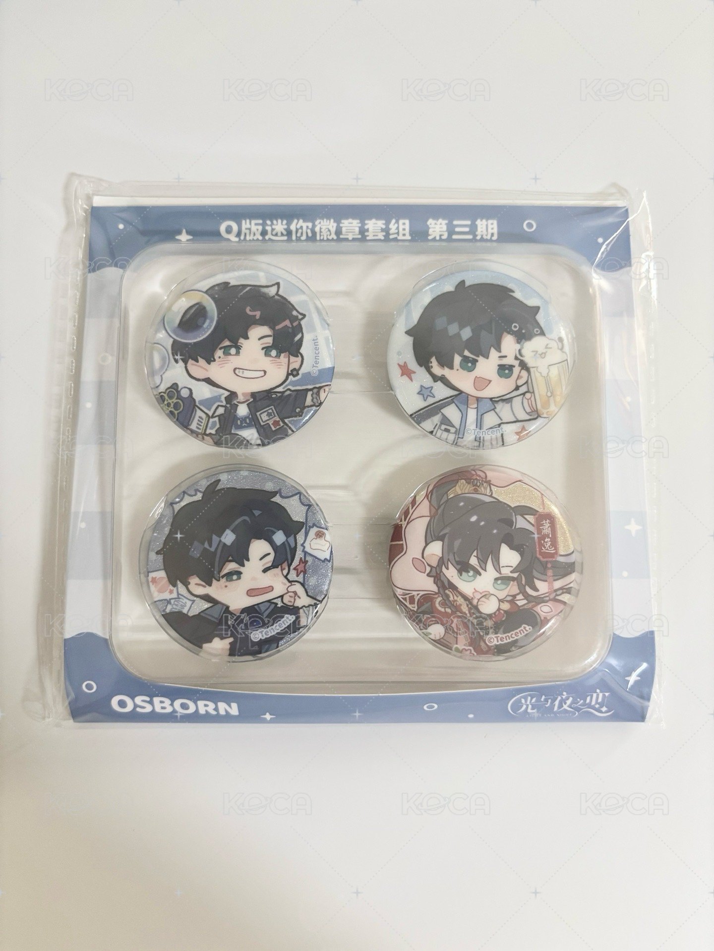 城市漫遊Q版迷你徽章套組