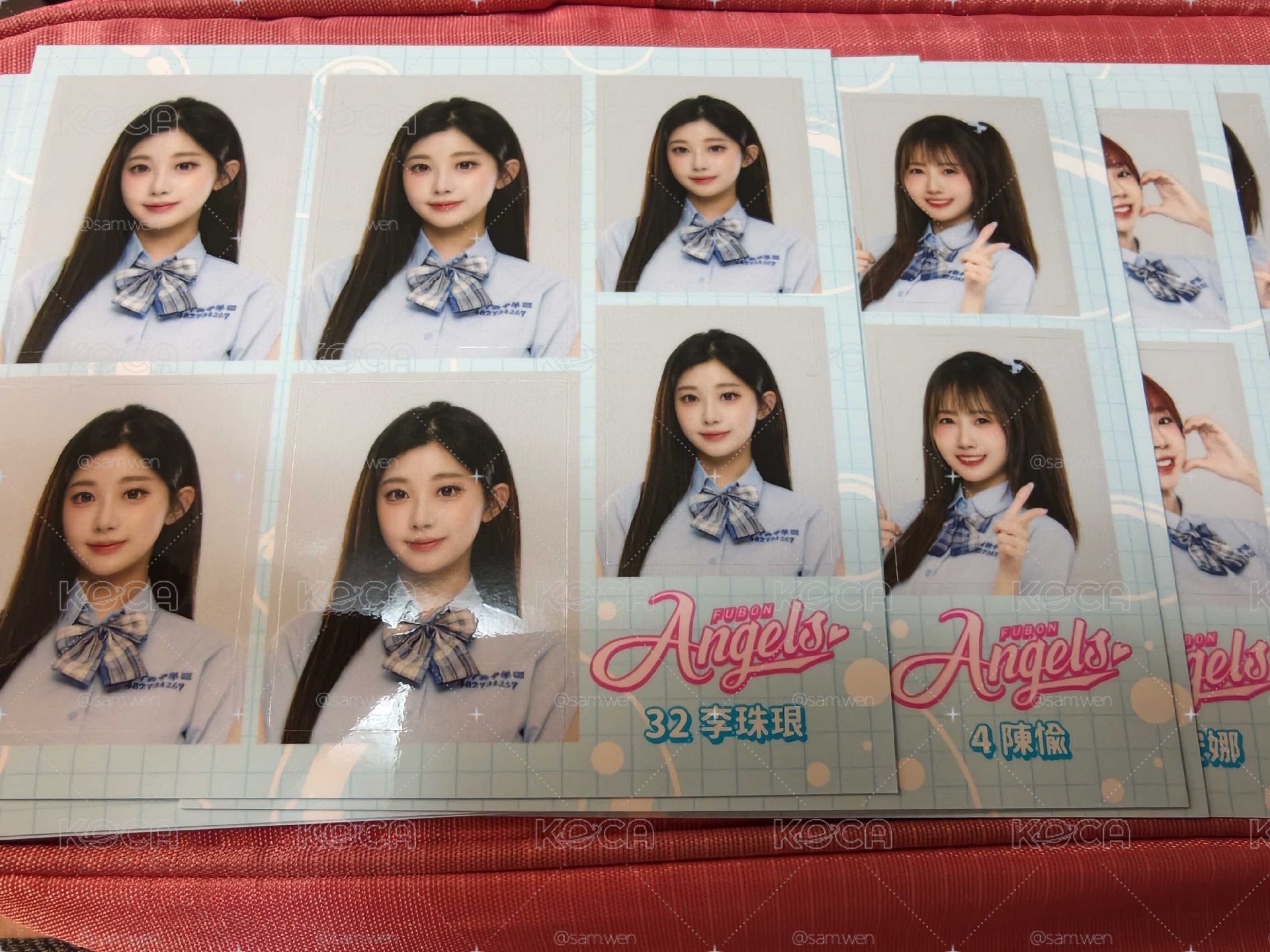 2026寵愛天使 FA 女孩識別證照貼紙  買5贈1