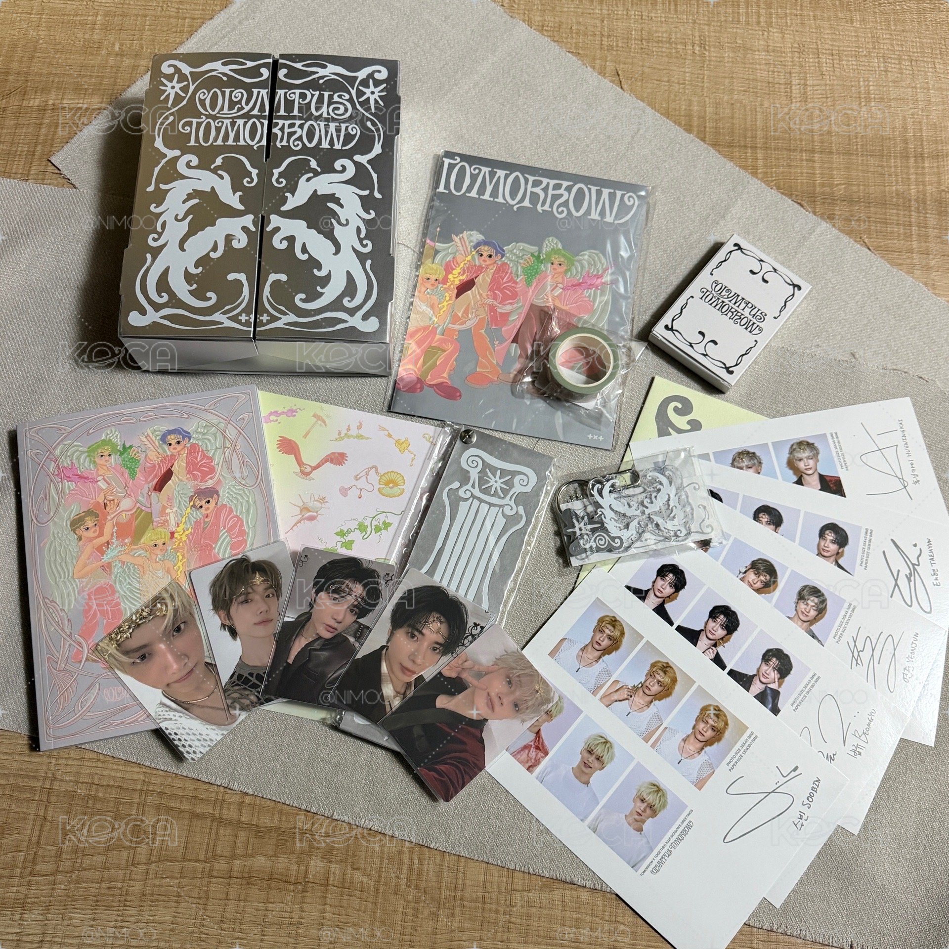 TXT 26年曆 內容物僅圖上⬆️