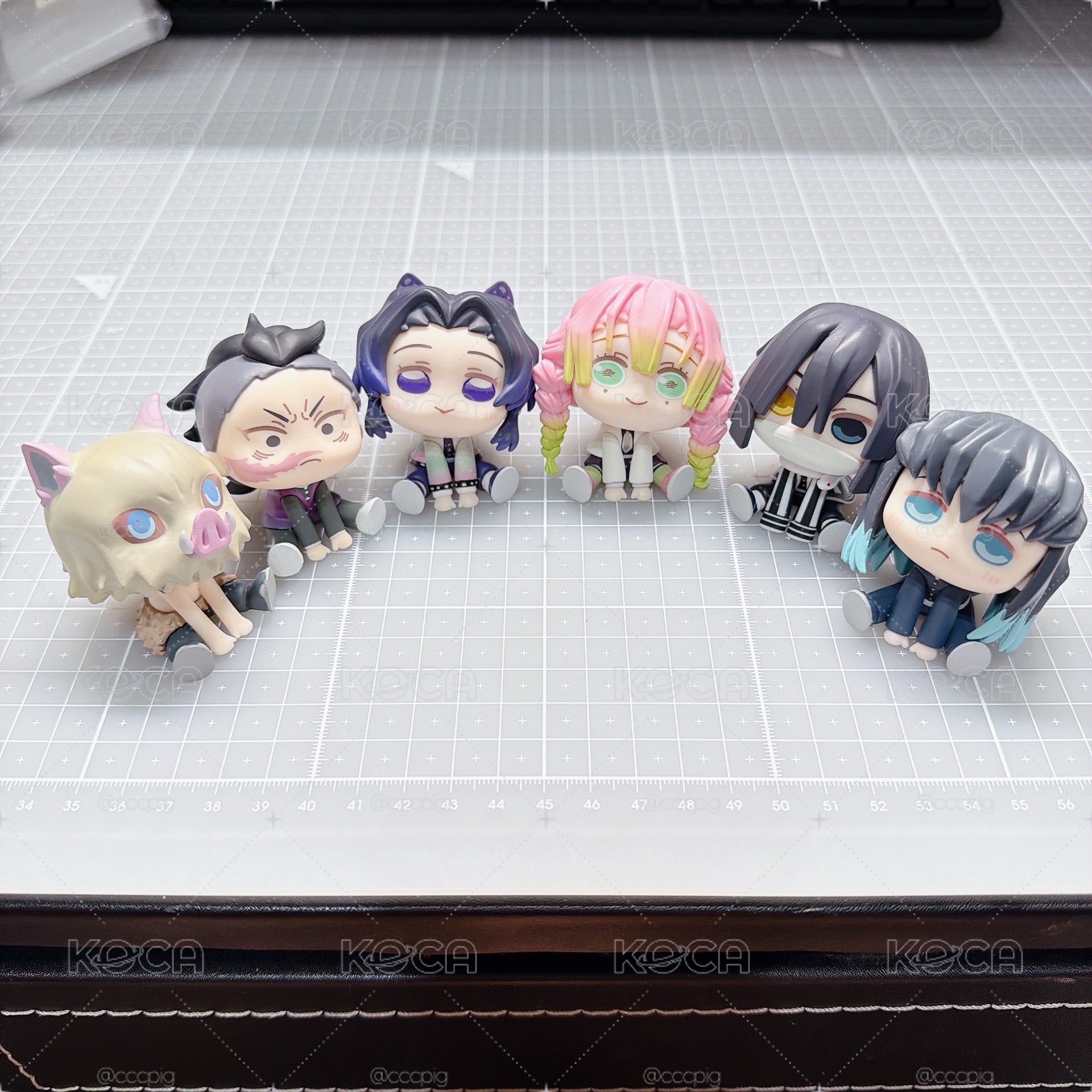 鬼滅之刃 Qyurume 公仔 大眼萌娃 蜜璃 小芭內 時透 蝴蝶忍 玄彌 伊之助