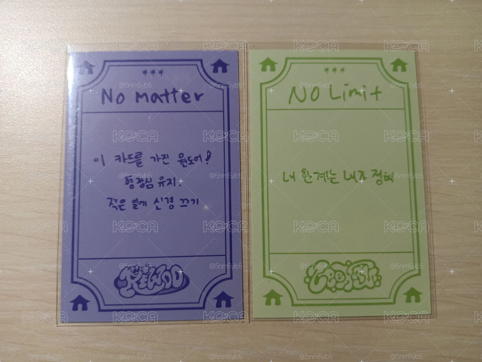 🩵No genre 快閃入場符咒卡