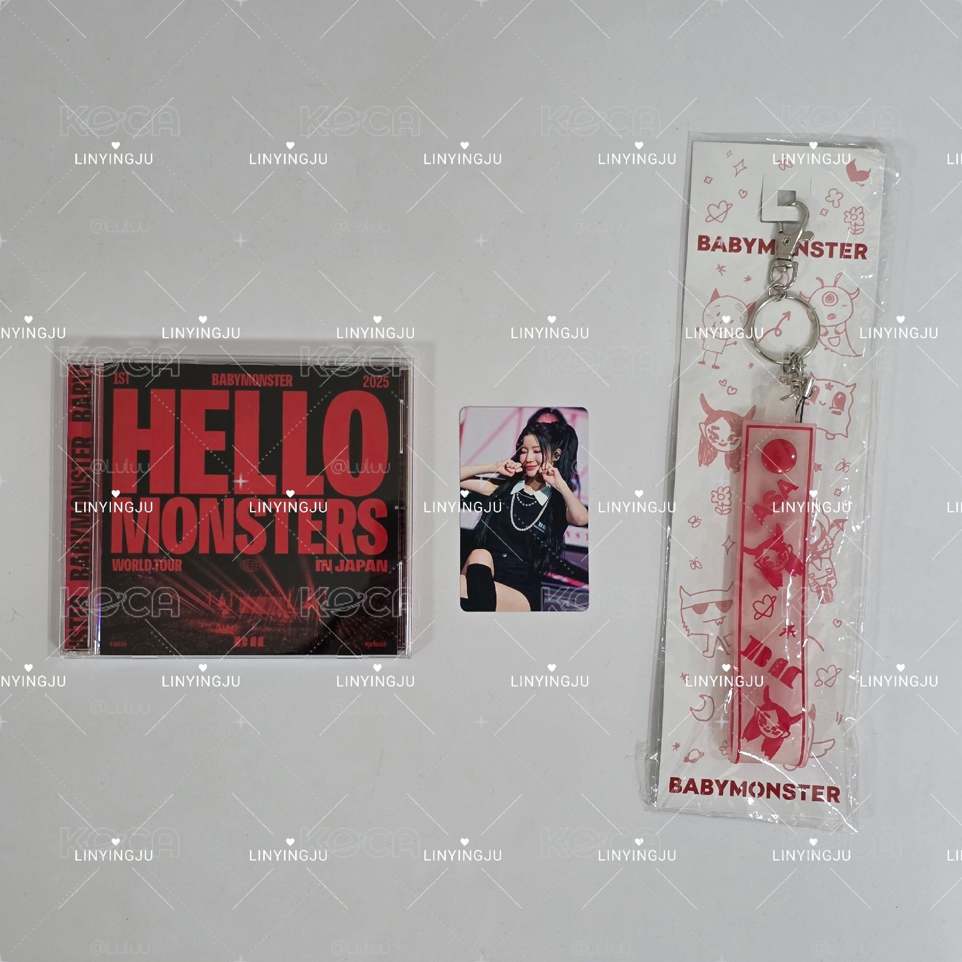Hello Monsters 日專+鑰匙圈