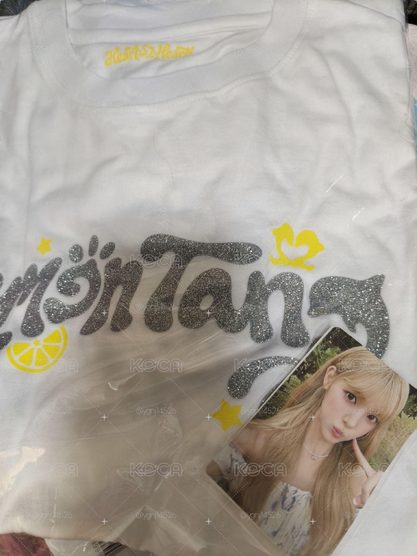 H2H檸檬糖 YUHA白T