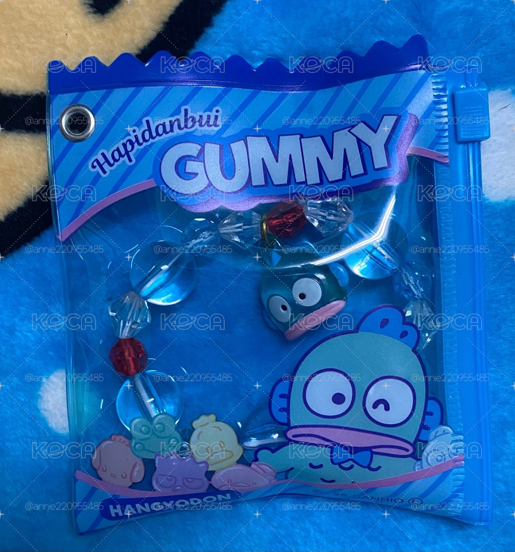 醜魚透明袋+項鍊💙