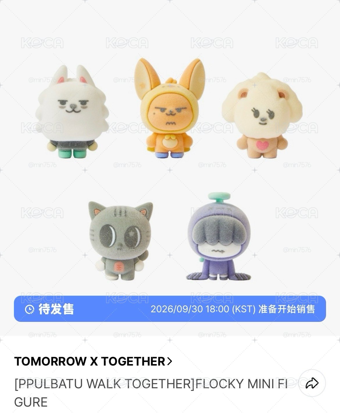 兔巴兔 walk together系列 代購（需二補）