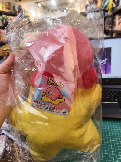 景品卡比之星傳送星Grip 絨毛玩偶