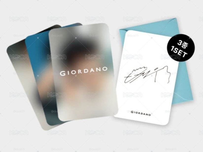 邊佑錫 GIORDIANO 5.0滿額卡（預購）