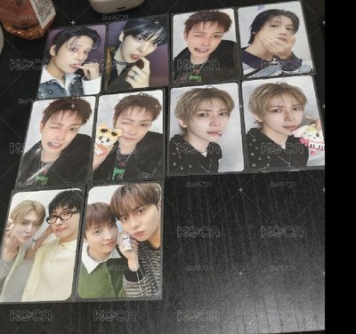 Ateez 各種小卡等你來挖寶