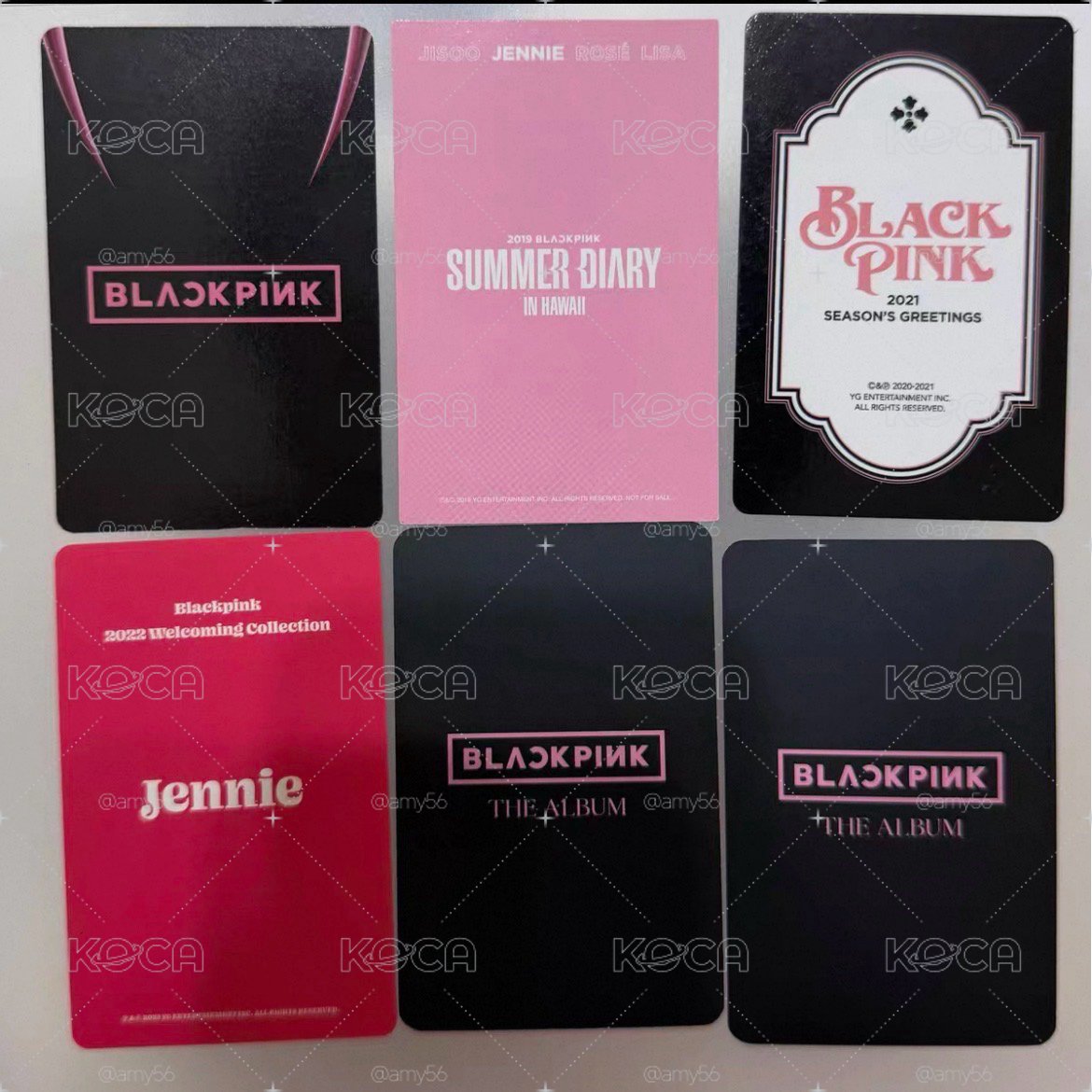現貨 jennie 小卡 特典卡 遊戲卡