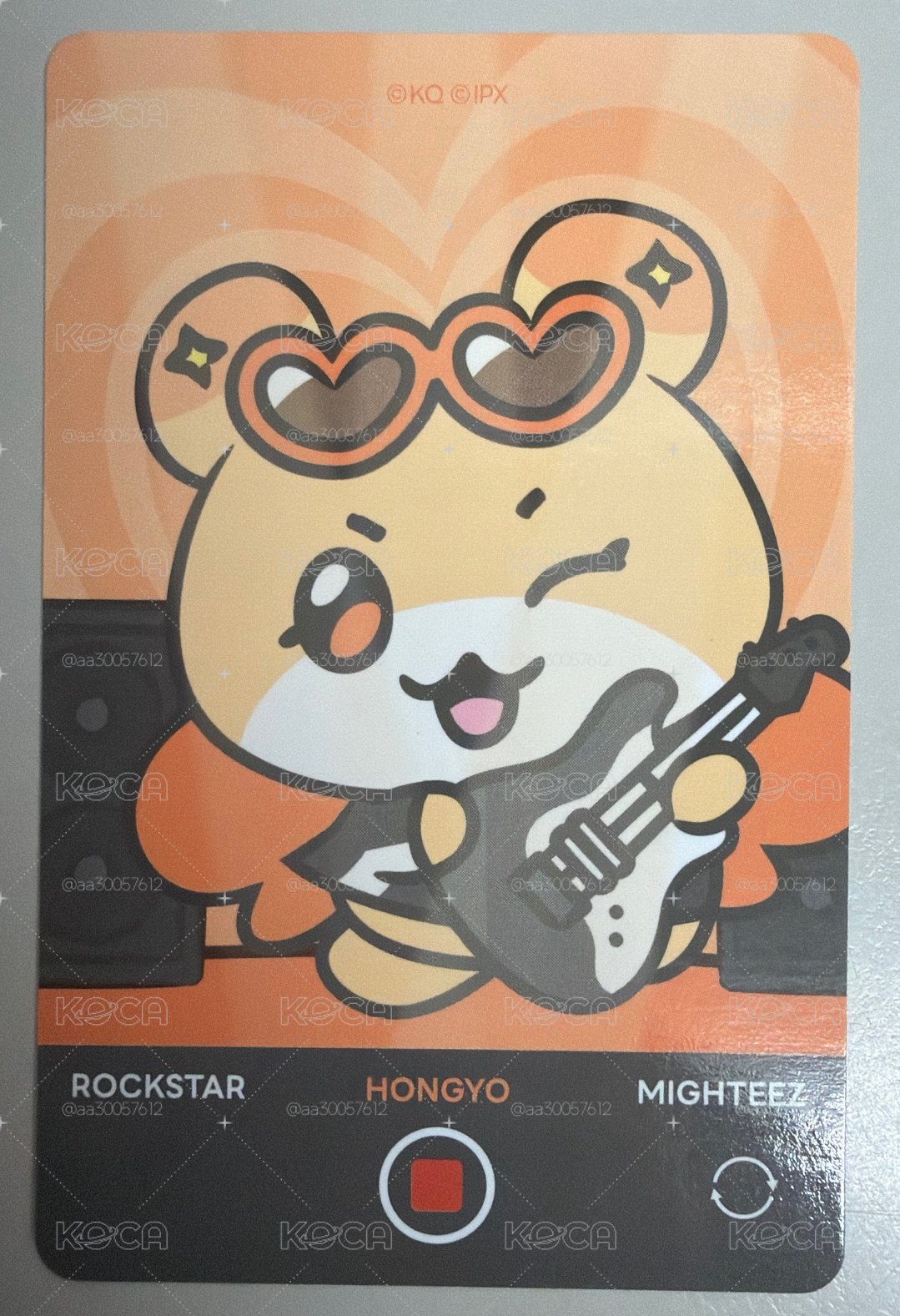搖滾Mighteez 弘中隨機卡