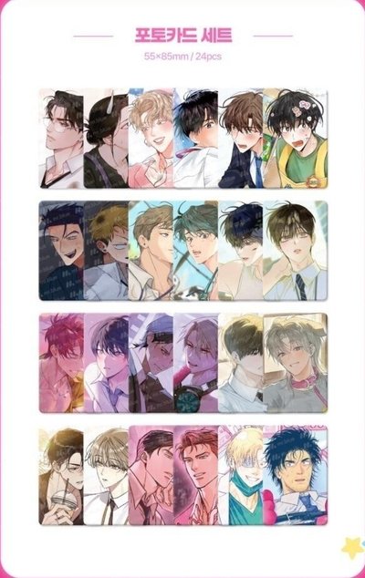 Mr.blue 2026年曆組+快閃店 新婚夫妻特別招生 角色檔案組+快閃店滿額方扇