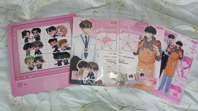 Mr.blue 2026年曆組+快閃店 新婚夫妻特別招生 角色檔案組+快閃店滿額方扇