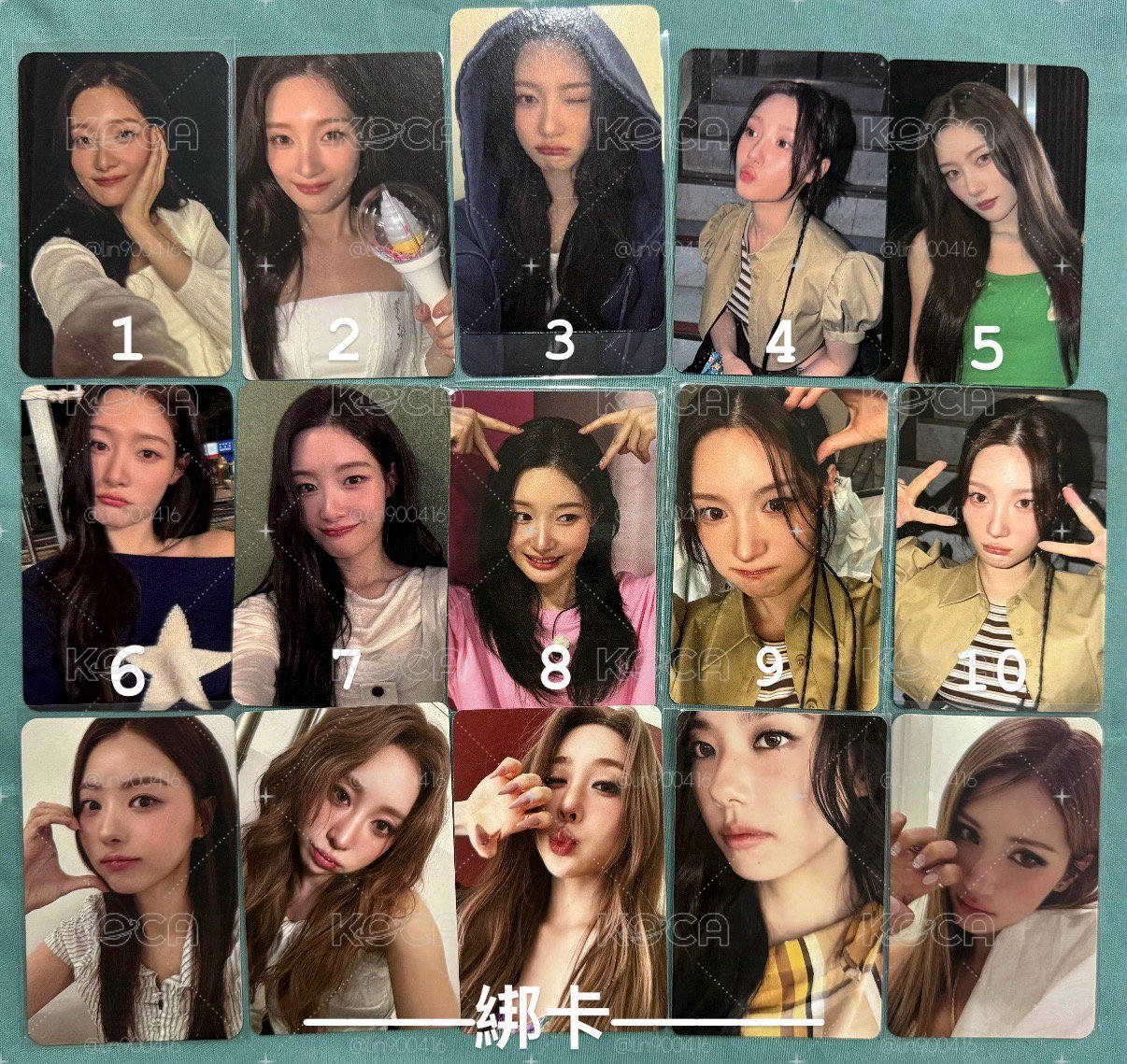 I.O.I 鄭彩娟 打歌卡 特典卡